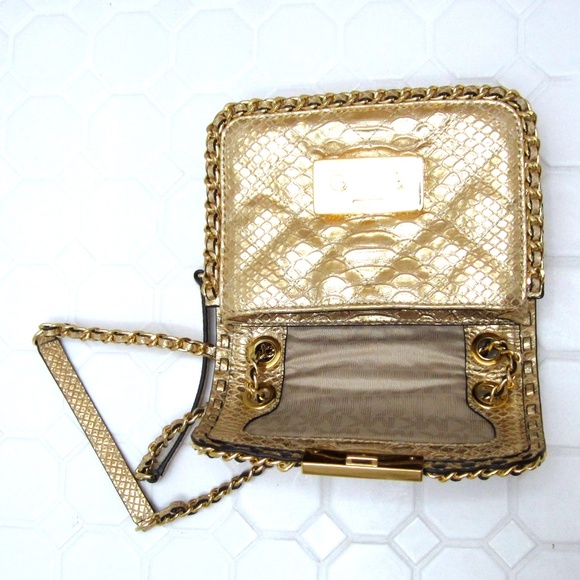 MICHAEL Michael Kors Gold Leather Purse - Picture 6 of 8